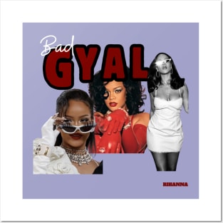 Rihanna “Bad Gyal” Graphic Posters and Art